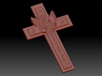 Cross 3D print model 25