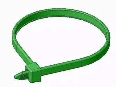 111-03210 Hellermann Cable Tie 3D print model