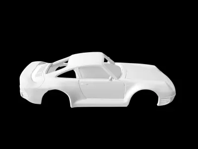 Porsche 959 3D print model