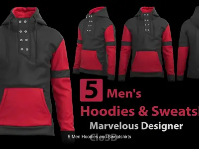38 mens clothes 3D Model Pack