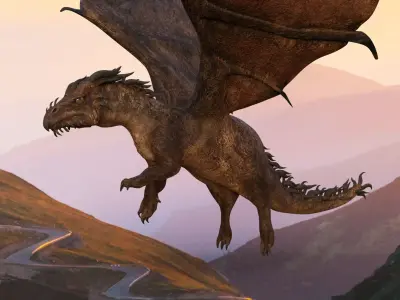 AMV Dragon - Celestial Dragonis 3D model