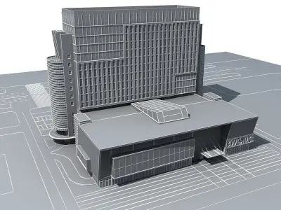 Building 52 3D model