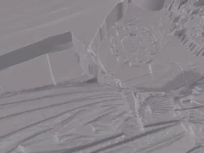 ARNOLFINI PORTRAIT by JAN VAN EYCK for 3D printing  3D print model