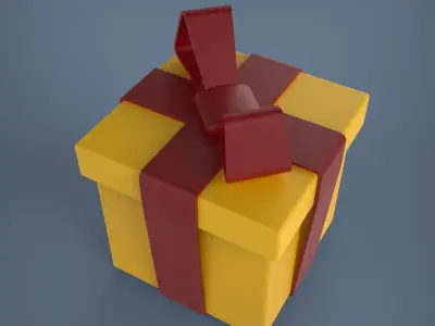 Gift Box 3D print model