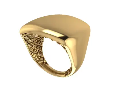 Ready Women Ring STL 3D Models  3D print model