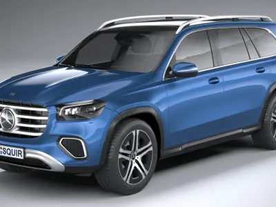 Mercedes-Benz GLS basic 2024 3D model