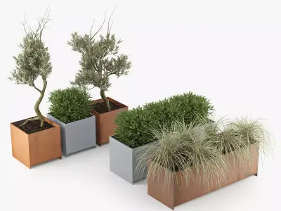 Planterworx - RANCH TRUE SQUARE 3D model