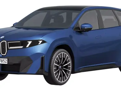 Electric SUV iX3 2026 3D model