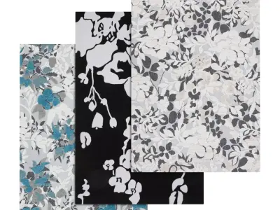Rug Set 2330 3D model