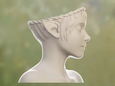 ELF PLANTER -SUCCULENT PLANT POT 3D print model