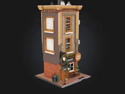 Espresso Corner 3D model