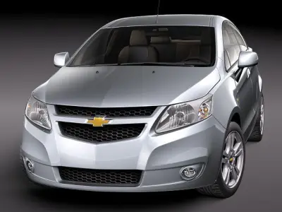 Chevrolet Sail CG 2011 3D model