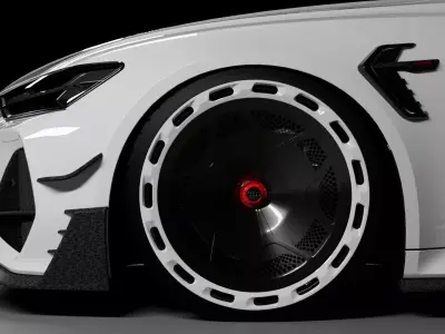 Audi RS6 ABT 1of 125 2023 3D model