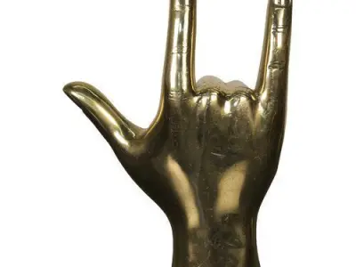 Brass I Love You  Figurine 3D model