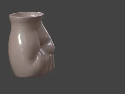 Fist decoration 3D model