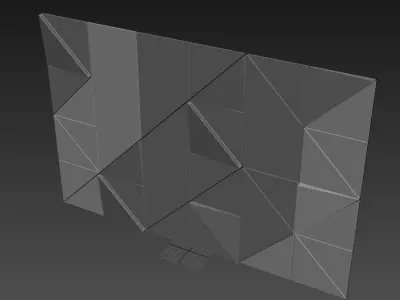 Wall Panel 11 3D model