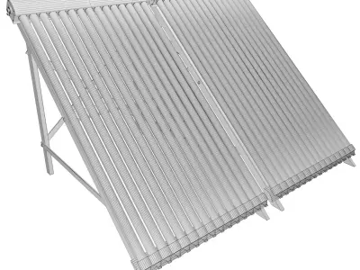 Solar Collector Panel SCH-30 3D model