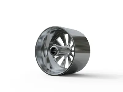 ASANTI AF867 WHEEL  3D print model