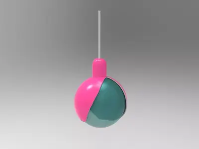 Juhe Lamp Low-poly 3D model