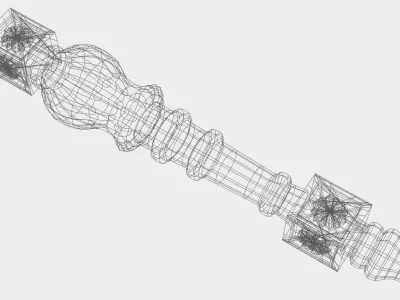 Carved decor for cnc 77 3D model