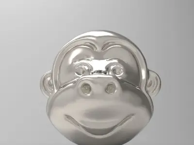 Charm monkey 3D model