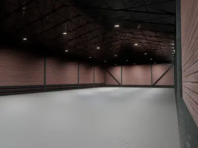 WAREHOUSE interior in the classic style model 3D model
