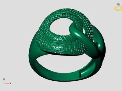 Women Plain Ring STL Models Womens Ring 3dmodels 3D print model 3D print model 51