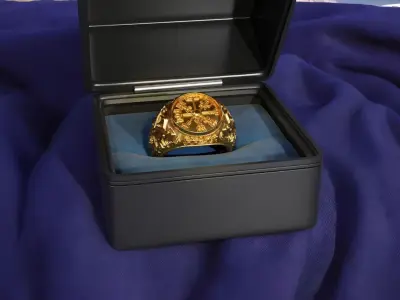 Nordic Ring 3D print model