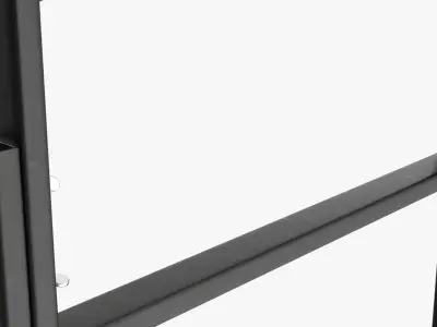 Throwing weapons target wooden stand 3D model