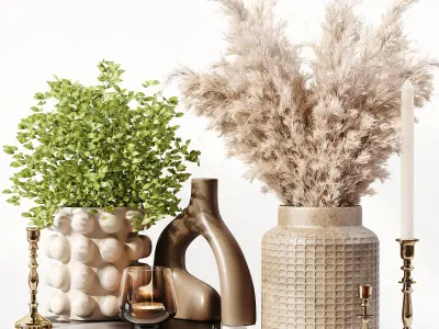 Decoration Set 3D model purchase