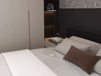 Bedroom interior 10 3D model