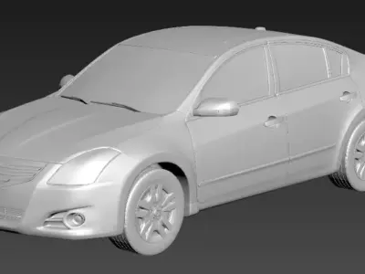 2012 Nissan Altima SL 3D print model
