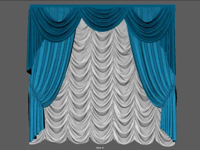 CURTAINS 2 curtain 3D model