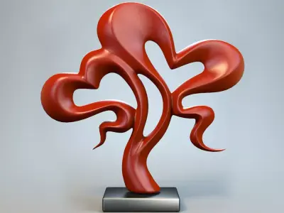 Harts Sculpture P 3D print model