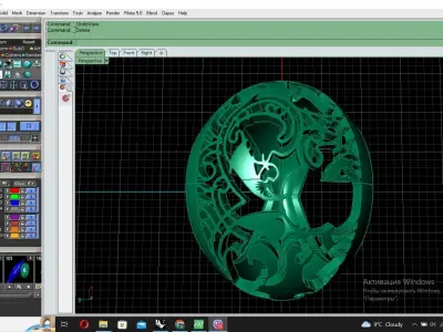 Ring man Free 3D print model
