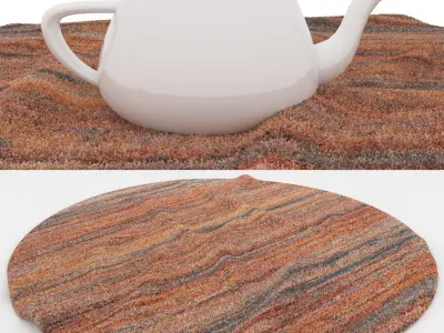 Rugs No 108 Low-poly 3D model