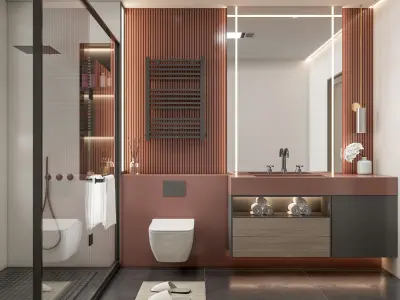 Bathroom 73 3D model