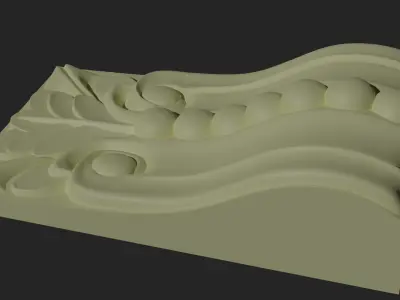 Decorative element 3D print model purchase