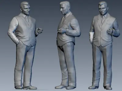 Ferruccio Lamborghini 3D print model