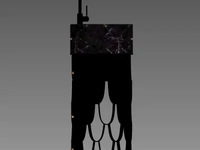 Maison Valentina Luxury Bathrooms Washbasin 3D model