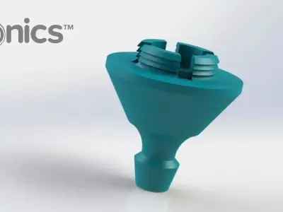 Drip Emitter V2 -No wings - 3Dponics Emitters and Plugs Free 3D print model