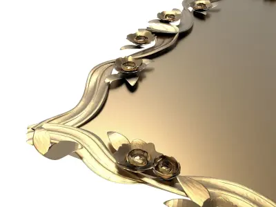 Carved Picture Frame 3D model 87