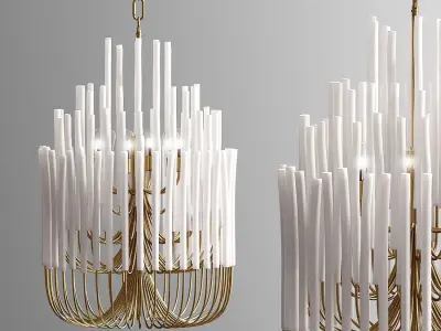 Arteriors Tilda 21 Ceiling Chandelier 3D model
