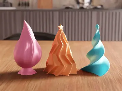 Christmas Tree Pack - 224 3D print model