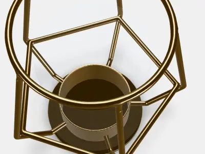 PARLBAND Tealight holder Low-poly 3D model