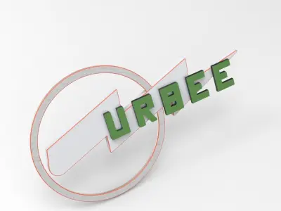 URBEE Logo Free 3D model