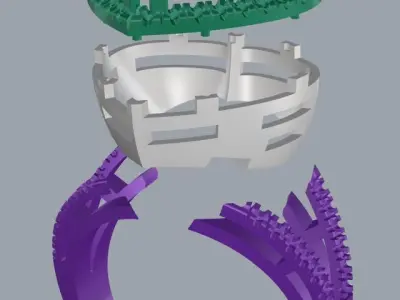Ring 43 3D print model purchase