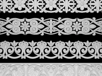 Path Ornament Pack 18 3D model
