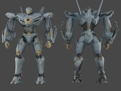 Striker Eureka 3D model Free 3D model