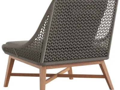 Crisal Decoration Roxas Chair 3D model